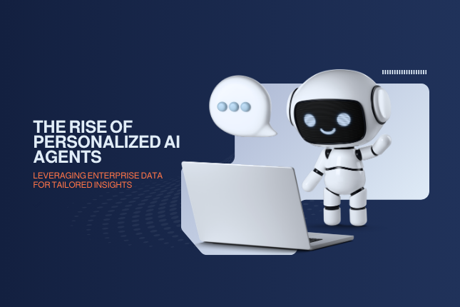 Personalized AI agents connecting enterprise systems to automate workflows and generate real-time business insights in US enterprises